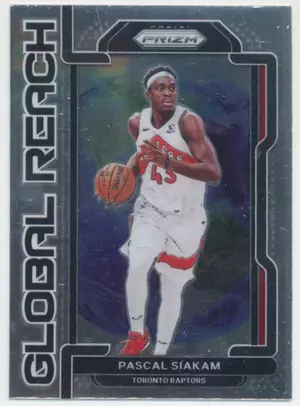 2021-22 Panini Prizm - Pascal Siakam #7 Global Reach