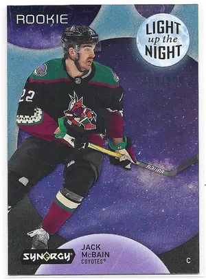 2022-23 Synergy Light Up The Night Blue #LN-JM Jack McBain (353/399)