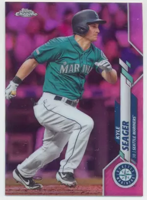 2020 Topps Chrome - Kyle Seager #52 Pink Refractor Parallel