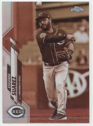 2020 Topps Chrome - Eugenio Suarez #128 Sepia Refractor Parallel