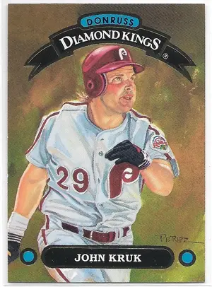 1992 Donruss Diamond Kings #DK-12 John Kruk