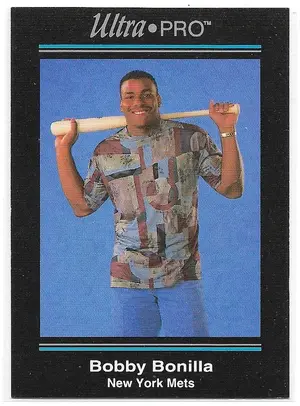 1992 Rembrandt Ultra-Pro Promo #P1 Bobby Bonilla *