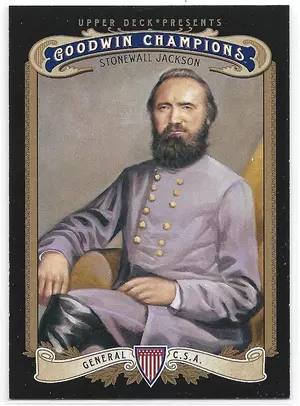 2012 Goodwin Champions #166 Stonewall Jackson