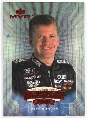 2000 MVP NASCAR Stars #NS-4 Jeff Burton