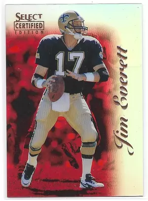 1996 Select Certified Promo Mirror Red #6 Jim Everett