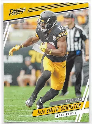 2020 Prestige Xtra Points Blue #179 JuJu Smith-Schuster