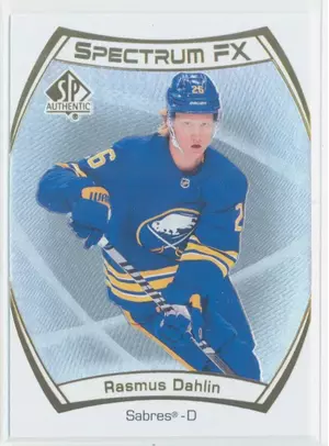 2021-22 SP AUTHENTIC - RASMUS DAHLIN #S-32 SPECTRUM FX (UNSCRATCHED)