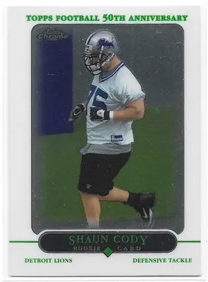 2005 Topps Chrome #211 Shaun Cody RC