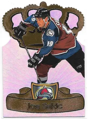 1997-98 Pacific Gold Crown Die-Cuts #9 Joe Sakic
