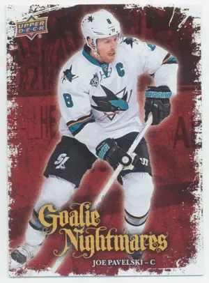 2016-17 UPPER DECK - JOE PAVELSKI #GN-24 GOALIE NIGHTMARES