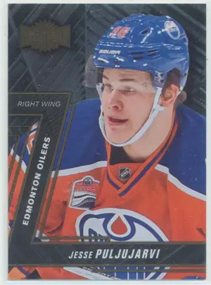 2016-17 FLEER SHOWCASE - JESSE PULJUJARVI #MU-32 METAL UNIVERSE