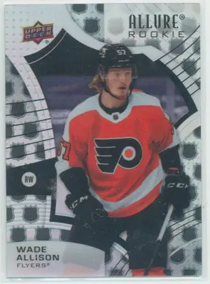 2021-22 ALLURE - WADE ALLISON #124 ROOKIE NHL SHIELD 2005