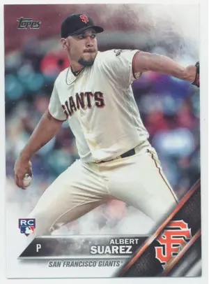 2016 Topps Update - Albert Suarez #US224 RC