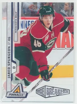 2010-11 PANINI PINNACLE - JARED SPURGEON #215 ICE BREAKERS
