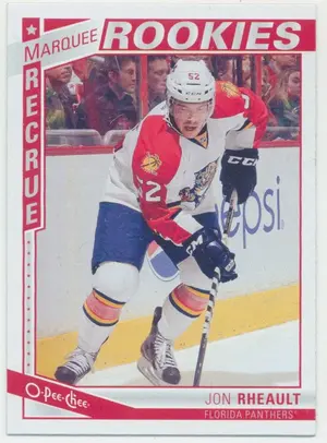 2013-14 O-PEE-CHEE - JON RHEAULT #503 MARQUEE ROOKIES