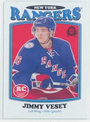 2016-17 O-PEE-CHEE - JIMMY VESEY #684 MARQUEE ROOKIES RETRO
