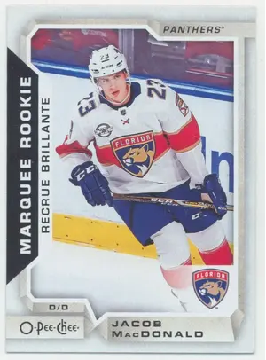 2018-19 O-PEE-CHEE - JACOB MacDONALD #624 MARQUEE ROOKIE