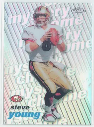 1999 Topps Chrome Steve Young Mystery Chrome Refractor #M2