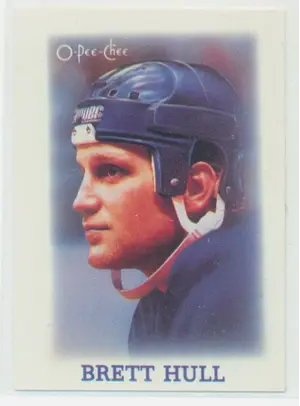 1988-89 O-PEE-CHEE NHL STARS MINI - BRETT HULL #16