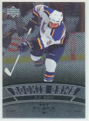 2006-07 BLACK DIAMOND - D.J. KING #165 ROOKIE GEMS