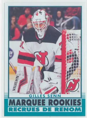 2020-21 O-PEE-CHEE - GILLES SENN #615 MARQUEE ROOKIES RETRO