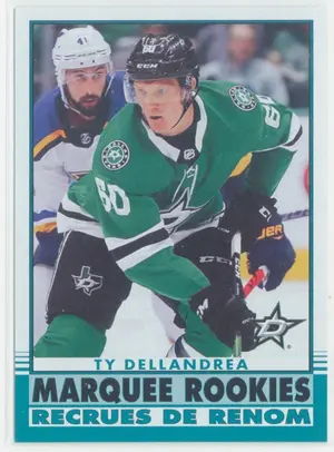 2020-21 O-PEE-CHEE - TY DELLANDREA #632 MARQUEE ROOKIES RETRO