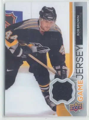 2014-15 UPPER DECK - ROB BROWN #GJ-RO GAME JERSEY