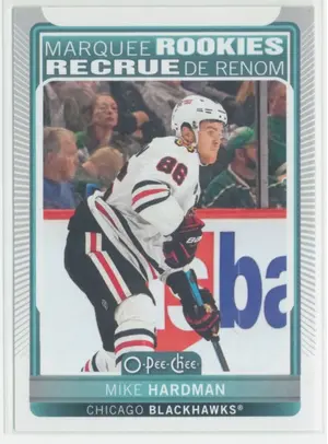 2021-22 O-PEE-CHEE - MIKE HARDMAN #639 MARQUEE ROOKIES