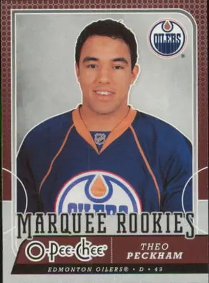 2008-09 O-PEE-CHEE - THEO PECKHAM #532 MARQUEE ROOKIES