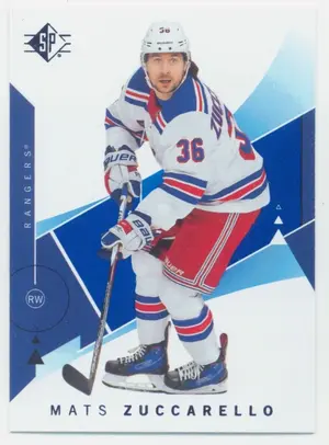 2018-19 SP - MATS ZUCCARELLO #92 BLUE