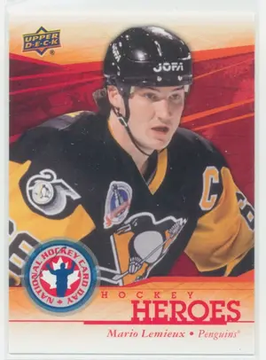 2014 NATIONAL HOCKEY CARD DAY CANADA - MARIO LEMIEUX #NHCD17 HOCKEY HEROES