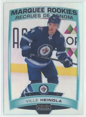 2019-20 O-PEE-CHEE PLATINUM - VILLE HEINOLA #159 MARQUEE ROOKIES RAINBOW