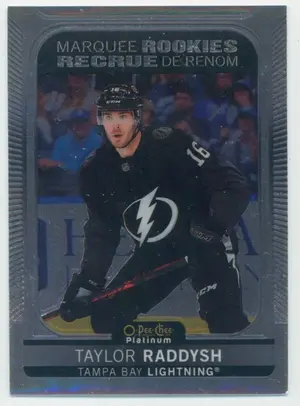 2021-22 O-PEE-CHEE PLATINUM - TAYLOR RADDYSH #272 MARQUEE ROOKIES