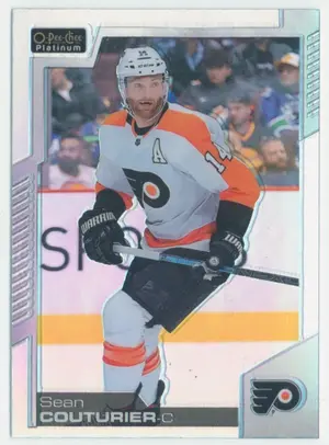 2020-21 O-PEE-CHEE PLATINUM - SEAN COUTURIER #64 RAINBOW