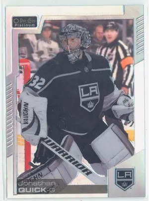 2020-21 O-PEE-CHEE PLATINUM - JONATHAN QUICK #134 RAINBOW