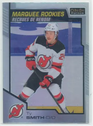 2020-21 O-PEE-CHEE PLATINUM - TY SMITH #193 MARQUEE ROOKIES RAINBOW