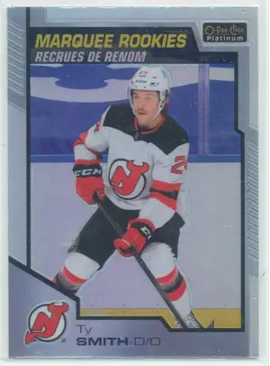 2020-21 O-PEE-CHEE PLATINUM - TY SMITH #193 MARQUEE ROOKIES RAINBOW