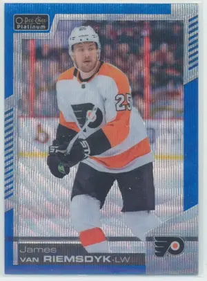 2020-21 O-PEE-CHEE PLATINUM - JAMES VAN RIEMSDYK #88 BLUE SURGE