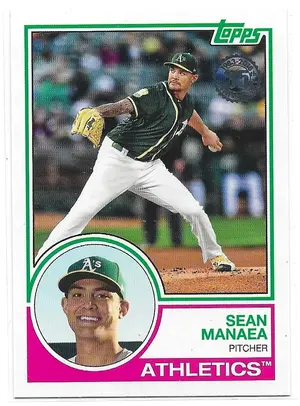 2018 Topps Update 1983 Topps #83-30 Sean Manaea