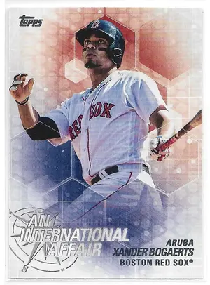2018 Topps Update An International Affair #IA-1 Xander Bogaerts