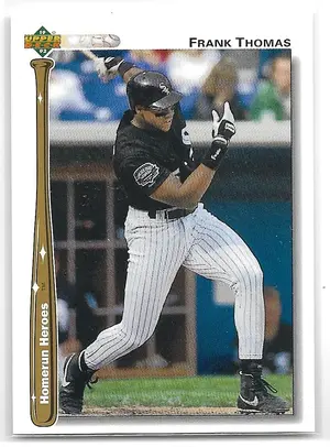 1992 Upper Deck Homerun Heroes #HR8 Frank Thomas