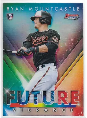 2021 Bowman's Best Future Vibrance #BFV-35 Ryan Mountcastle