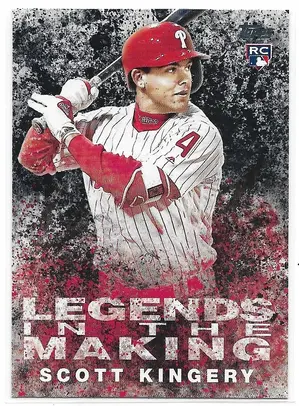2018 Topps Update Legends in the Making Black #LITM-3 Scott Kingery