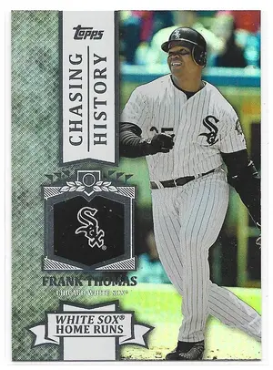 2013 Topps Chasing History Holofoil #CH-25 Frank Thomas