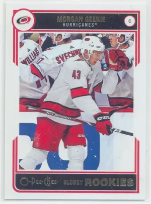2020-21 UPPER DECK - MORGAN GEEKIE #R-6 O-PEE-CHEE GLOSSY ROOKIES