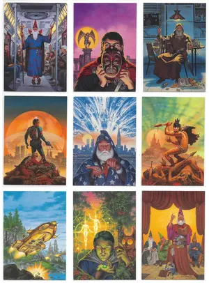 1995 FPG David Mattingly Fantasy Art Cards - Complete 90-card Set
