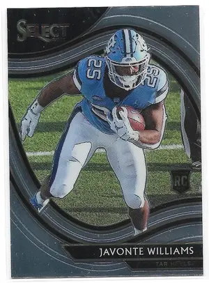 2021 Chronicles Select Draft Picks #274 Javonte Williams RC