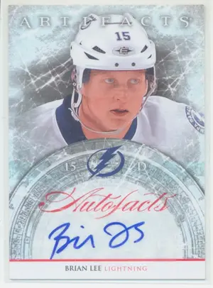 2012-13 ARTIFACTS - BRIAN LEE #A-BL AUTOFACTS