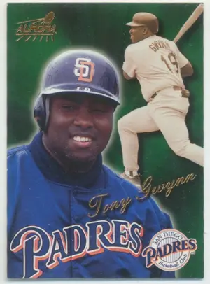 1999 Pacific Aurora - Tony Gwynn #SAMPLE Sample Card