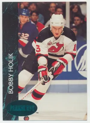 1992-93 PARKHURST - BOBBY HOLIK #96 EMERALD ICE